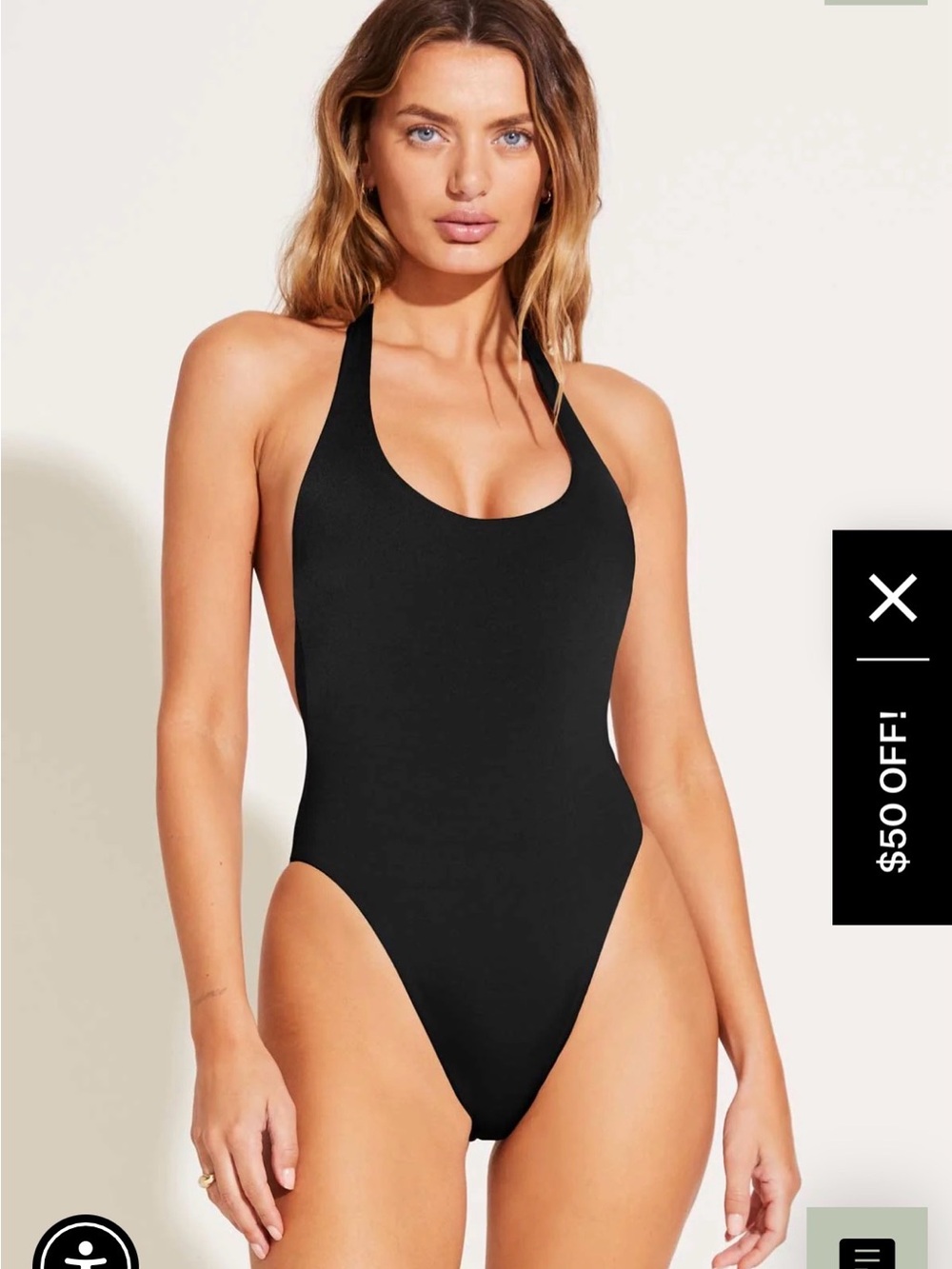 Alia One Piece - Black EcoLux